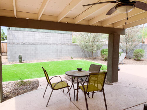 Large Covered Patio